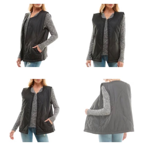 Socialite Mae Puffer Vest - Picture 2 of 5